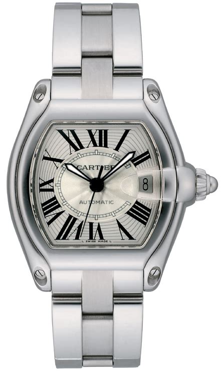 w62025v3 Cartier Roadster Mens Watch 